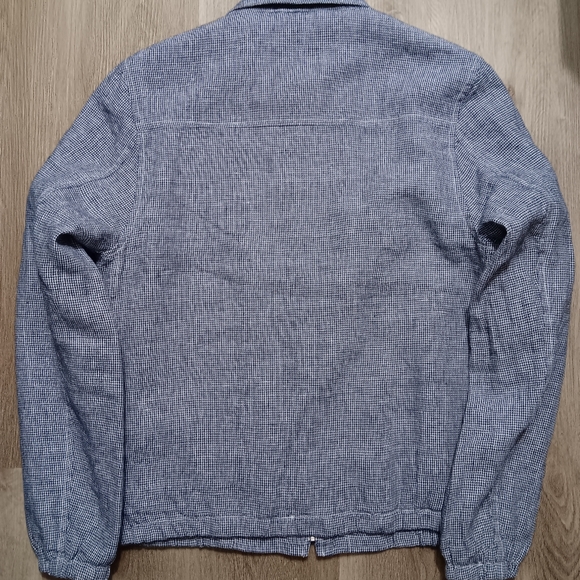 J. Crew NWT Harrington Jacket in Linen Check - Picture 3 of 6